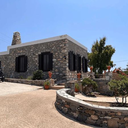 Πέτρινο Εξοχικό Σπίτι Στη Σύρο Agros  Exterior foto