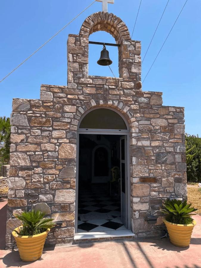 Πέτρινο Εξοχικό Σπίτι Στη Σύρο Agros  Exterior foto