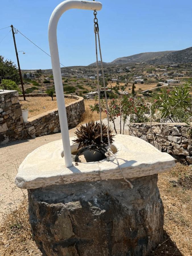 Πέτρινο Εξοχικό Σπίτι Στη Σύρο Agros  Exterior foto